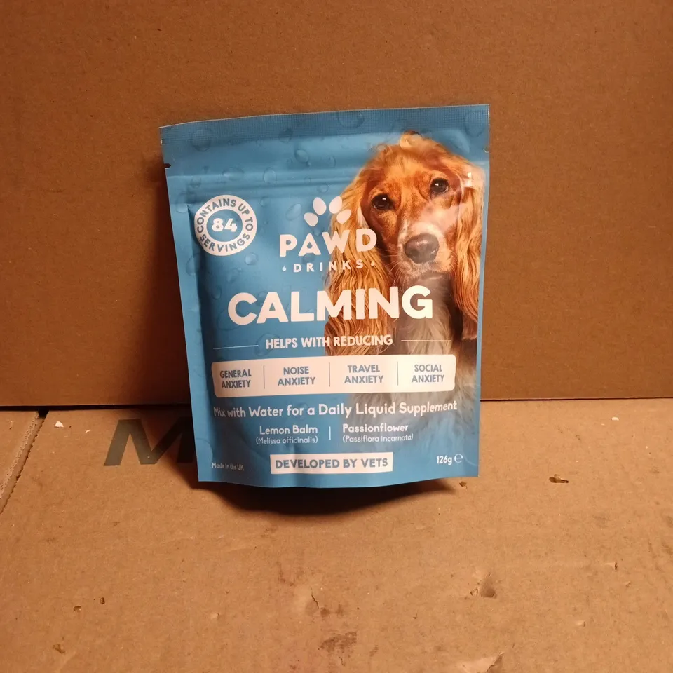 PAWD DRINKS CALMING LIQUID SUPPLEMENT FOR DOGS 126G