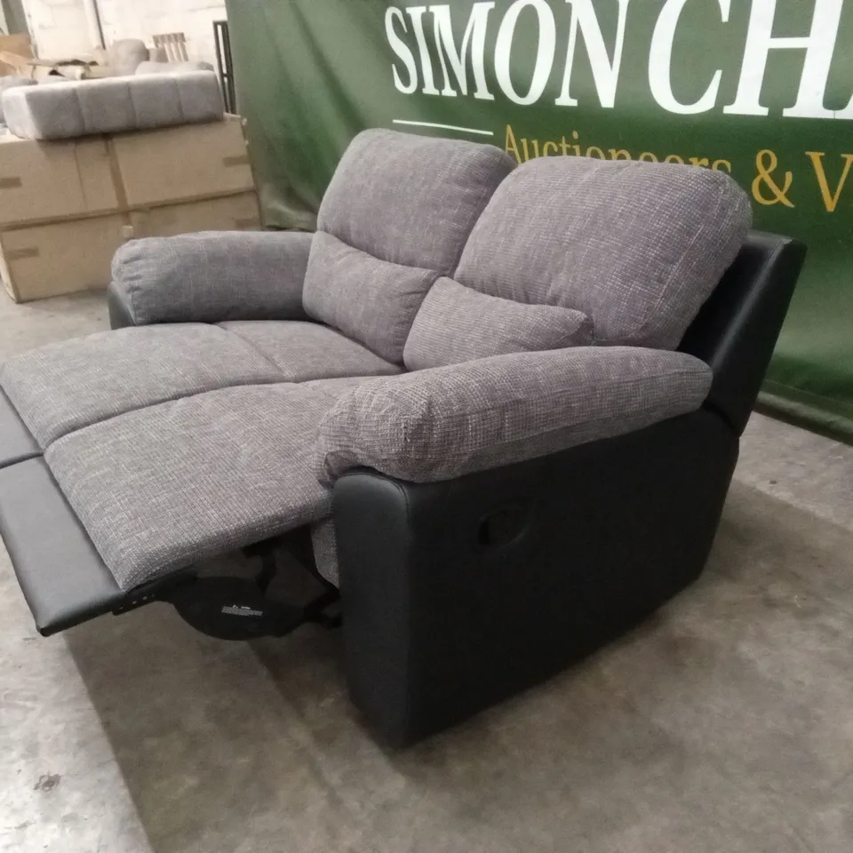 SANTORI 2 SEATER HIGH BACK RECLINER SOFA RRP £779