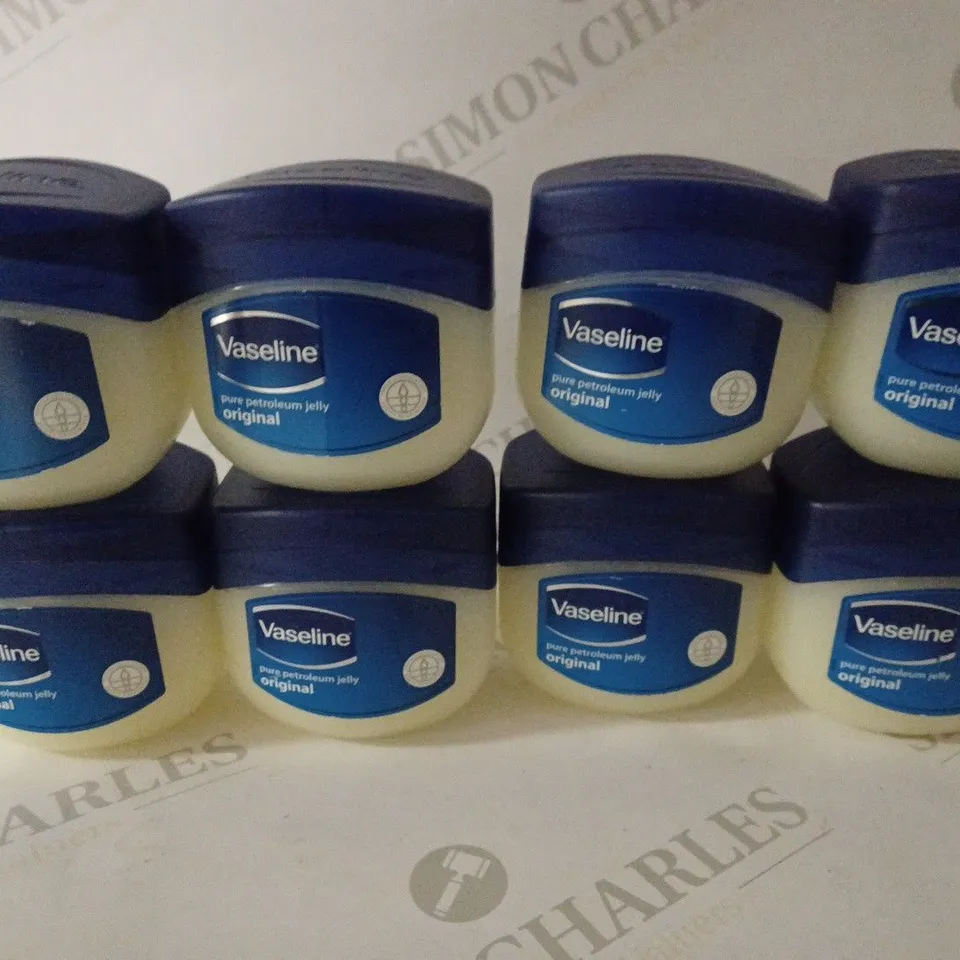LOT OF 8 X 250ML VASELINE ORIGINAL PETROLEUM GELLY 