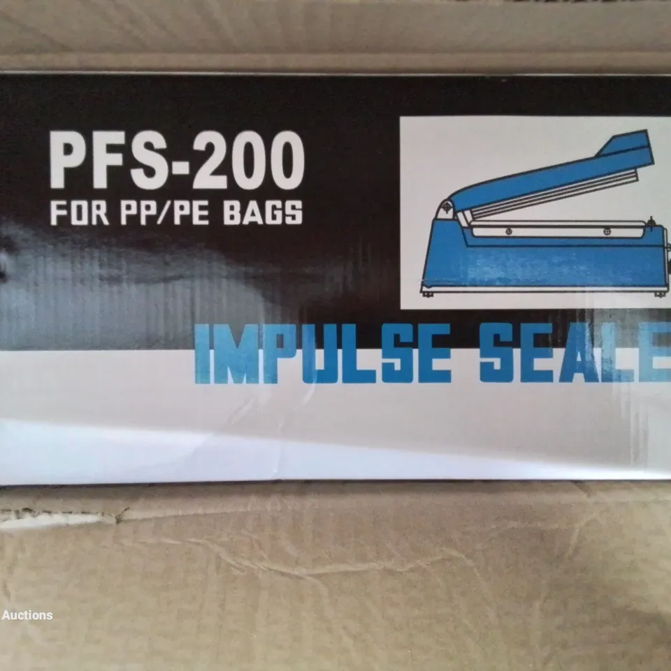 A BOX OF 2 BOXED IMPULSE SEALERS PFS-200