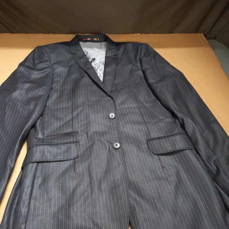 RIVER ISLAND TAILORING PINSTRIPE SUIT JACKET - UK 40R
