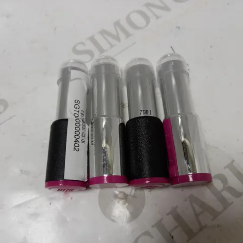 LOT OF 4 GIVENCHY LIPSTICKS - 209 ROSE PERFECTO