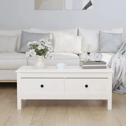 WARREN SOLID WOOD COFFEE TABLE