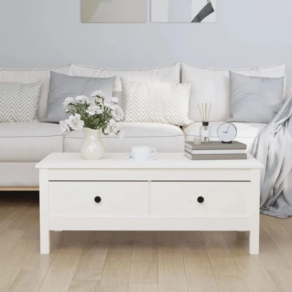 WARREN SOLID WOOD COFFEE TABLE