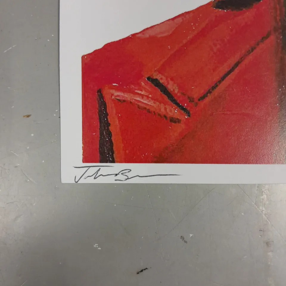 THE JOKER JORDAN BREEN SIGNED ART PRINT 