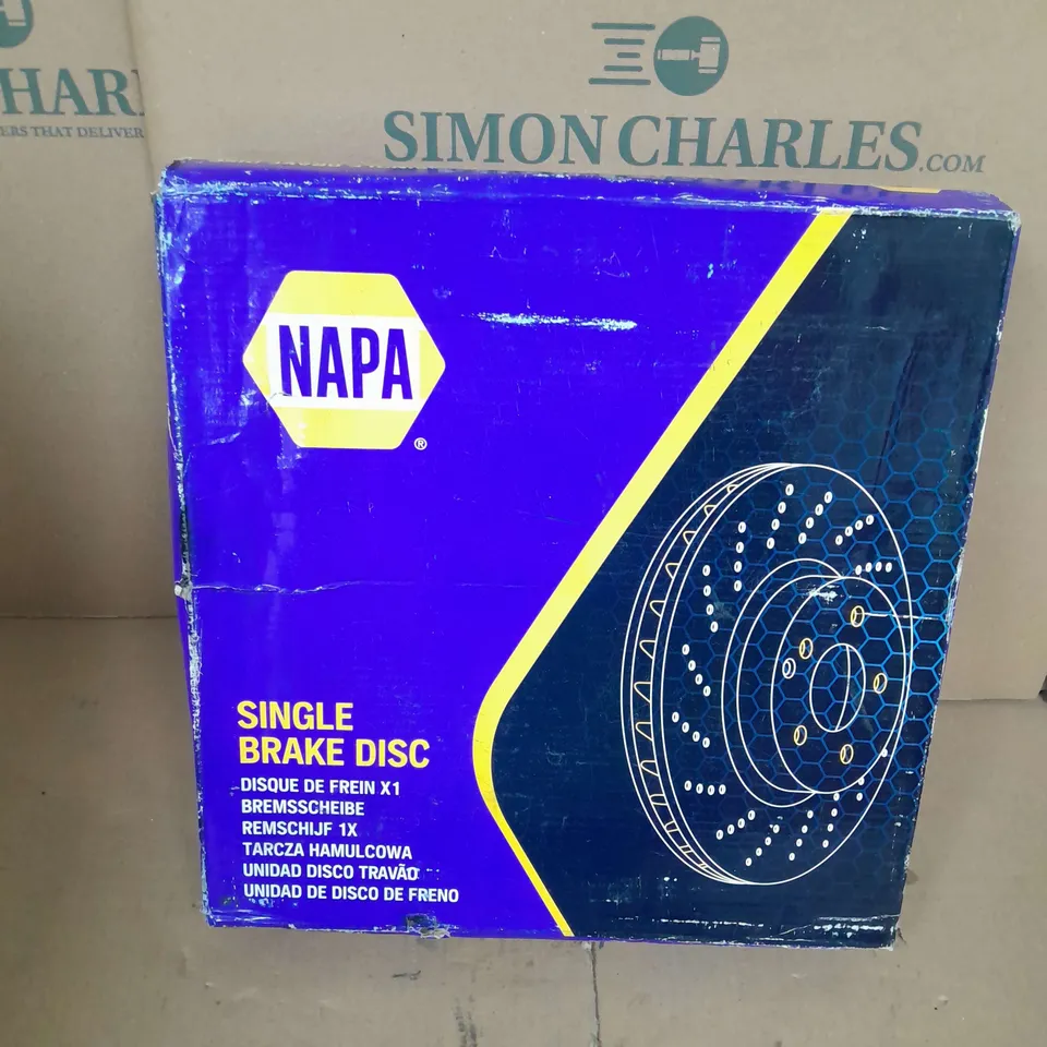 NAPA BRAKE DISC NBD5538 / COLLECTION ONLY 