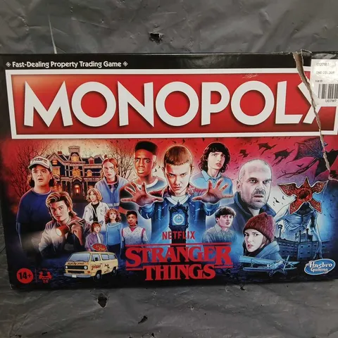 BOXED MONOPOLY STRANGER THINGS (SEASON 4)