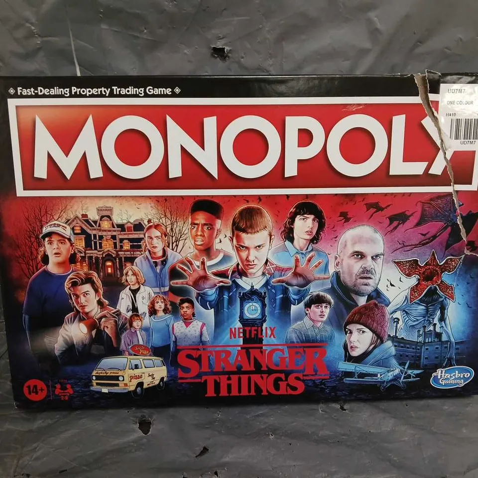 BOXED MONOPOLY STRANGER THINGS (SEASON 4) RRP £32.99