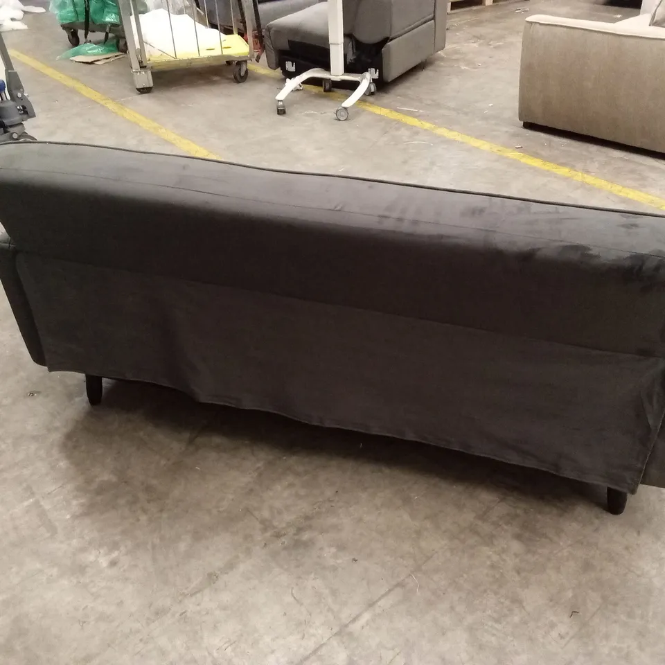 JENNIFER FABRIC COMPACT 3 SEATER SOFA RRP £349