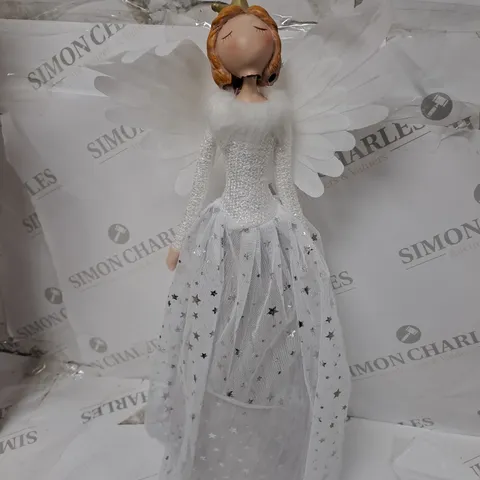 50CM BATTERY OPERATED WHITE ANGEL
