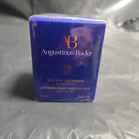 SEALED AUGUSTINUS BADER THE RICH EYE CREAM WITH TFC8 - 15ML