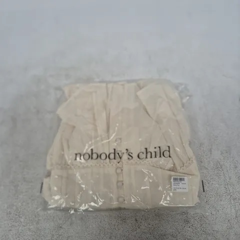 NOBODY'S CHILD SEREN TOP – WHITE, UK 10 (EU 38) – SEALED IN PACKAGING 