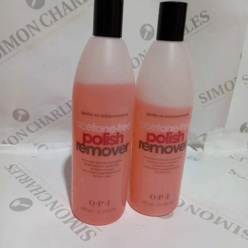 OPI ACETONE FREE POLISH REMOVER 450ML