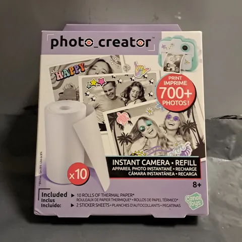 SET OF 2 PHOTO CREATOR INSTANT CAMERA REFILL 10 PACK