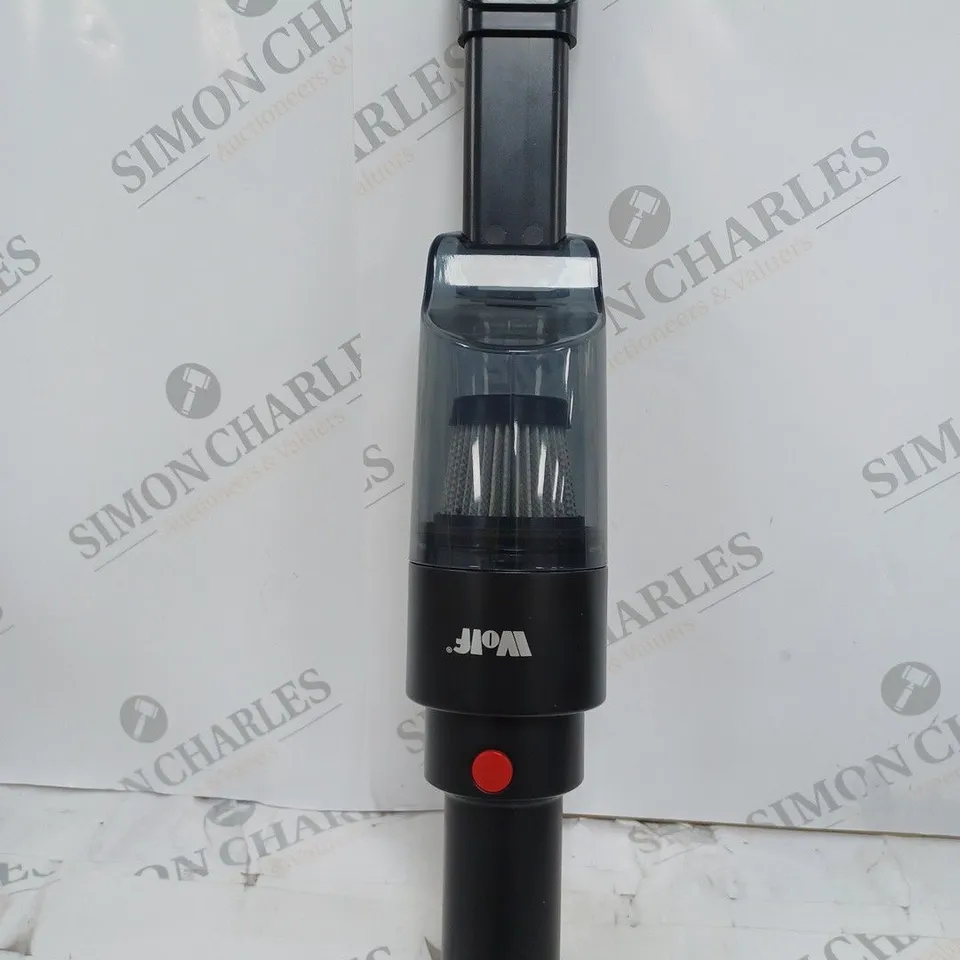 BOXED WOLF CORDLESS CAR BUDDY VACUUM CLEANER