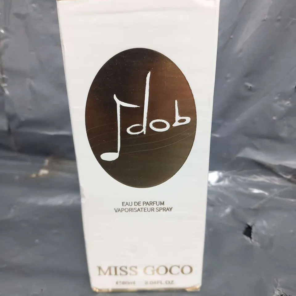 BOXED AND SEALED JDOB MISS GOCO EAU DE PARFUM 60ML