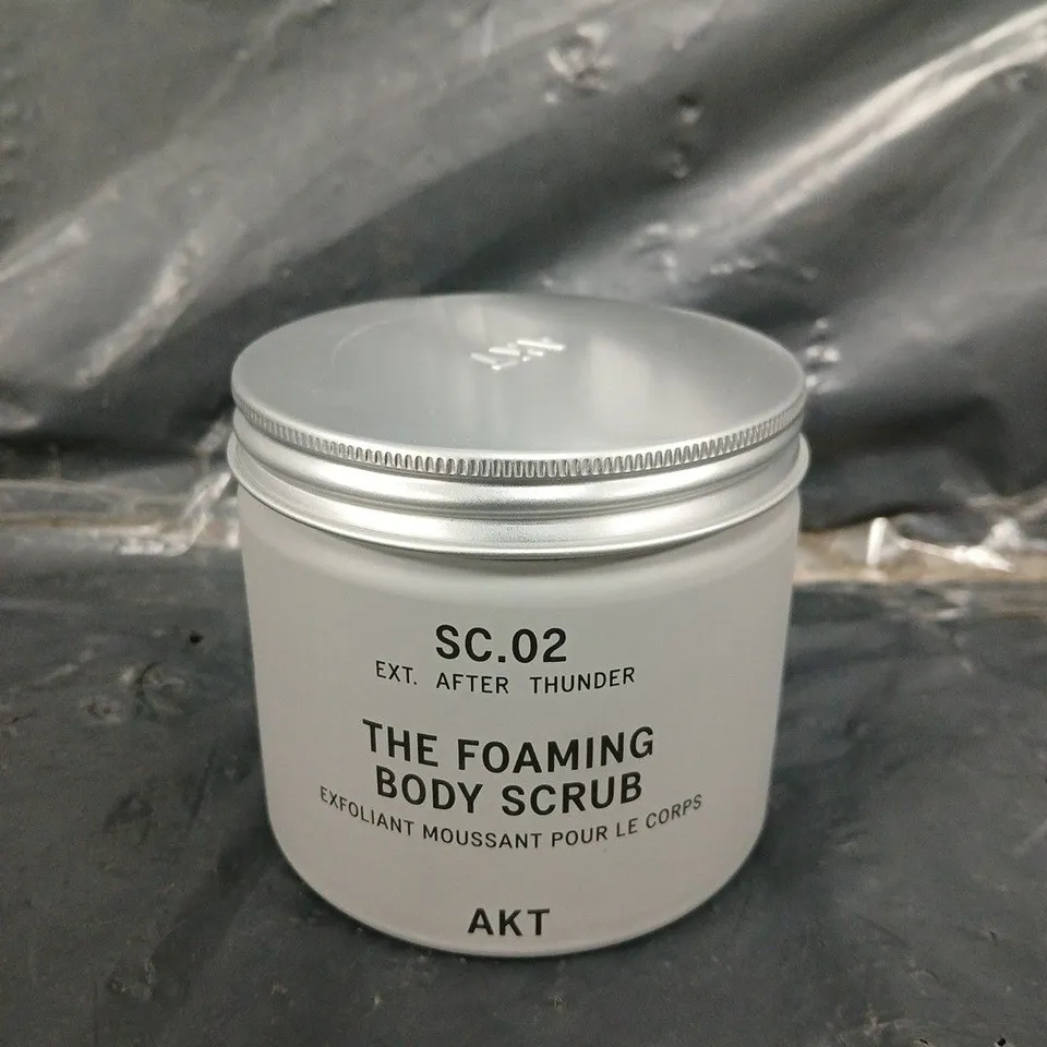 AKT LONDON SC.02 AFTER THUNDER THE FOAMING BODY SCRUB 250G