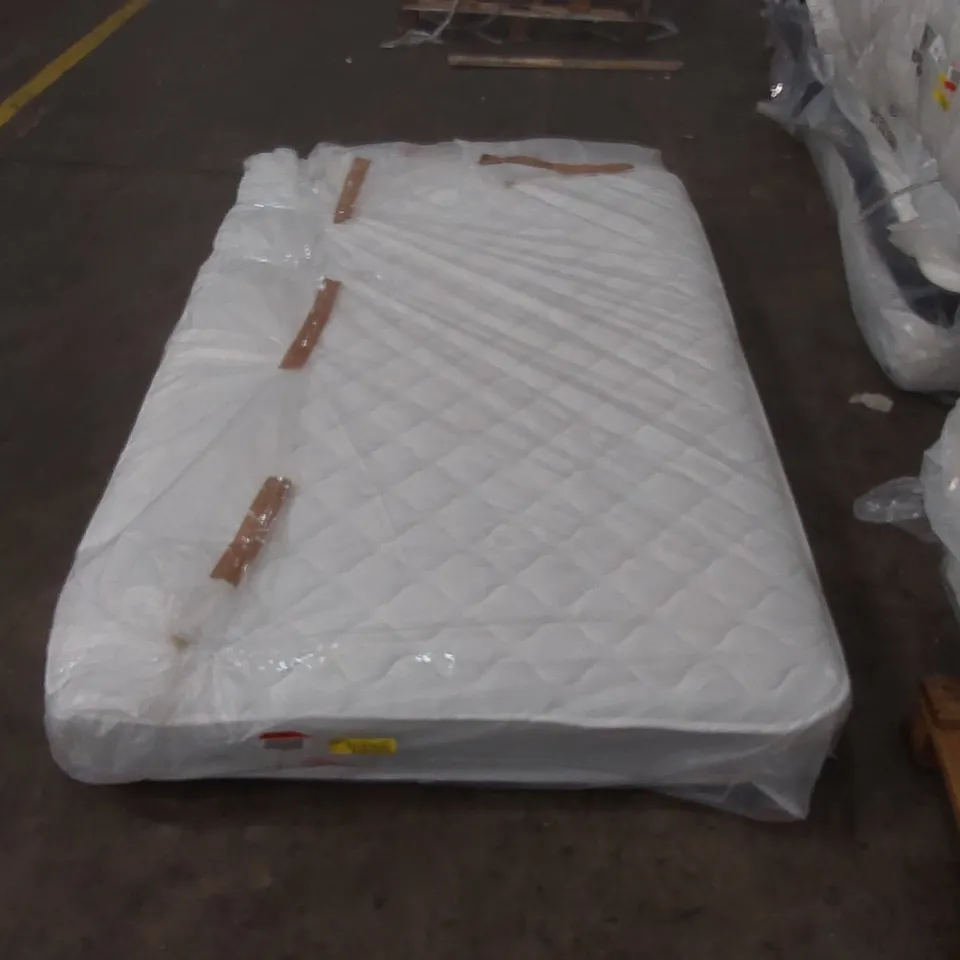QUALITY BAGGSD STOREHILL SOFT COMFORT HYBRID MEMORY FOAM MATTRESS 18CM DEEP - 4' SMALL DOUBLE