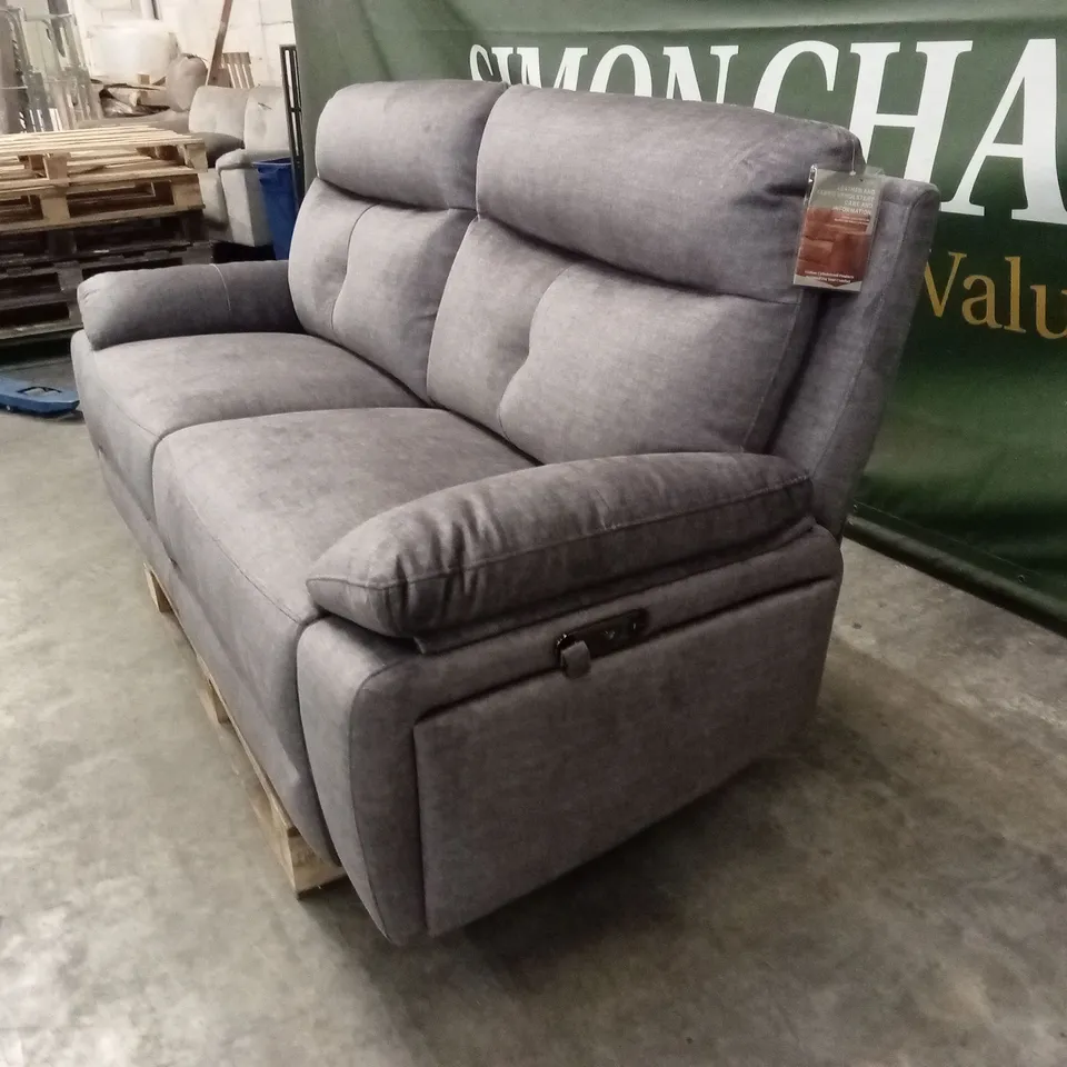 IVANA 3 SEATER FABRIC POWER RECLINER SOFA WITH USB CHARGING AND STORAGE RRP £1199