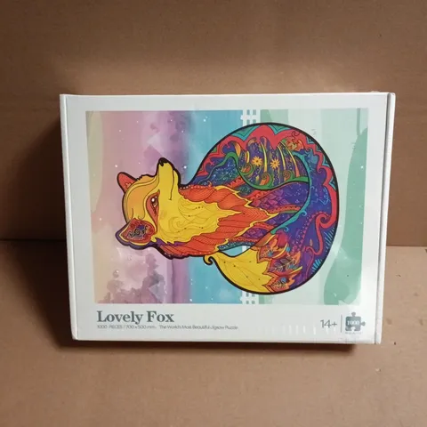 SEALED LOVELY FOX 1000-PIECE JIGSAW PUZZLE