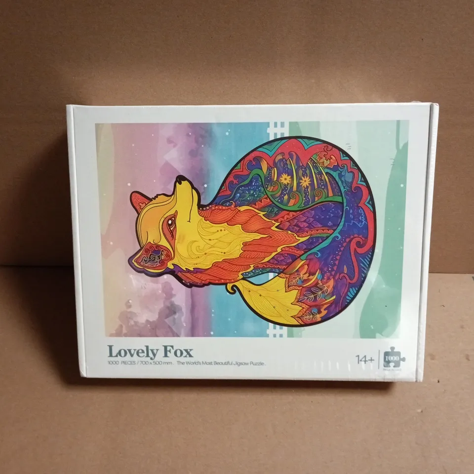SEALED LOVELY FOX 1000-PIECE JIGSAW PUZZLE