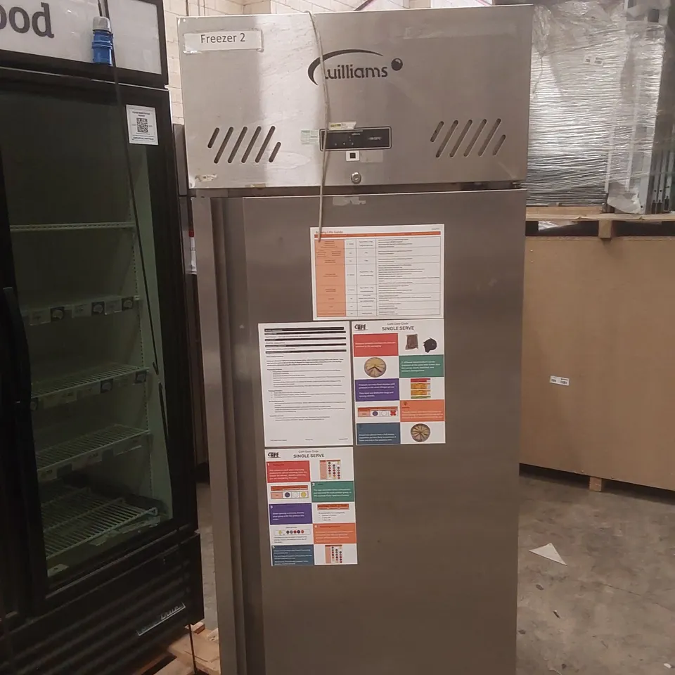 WILLIAMS LJ1SA R1 JADE COMMERCIAL UPRIGHT FREEZER