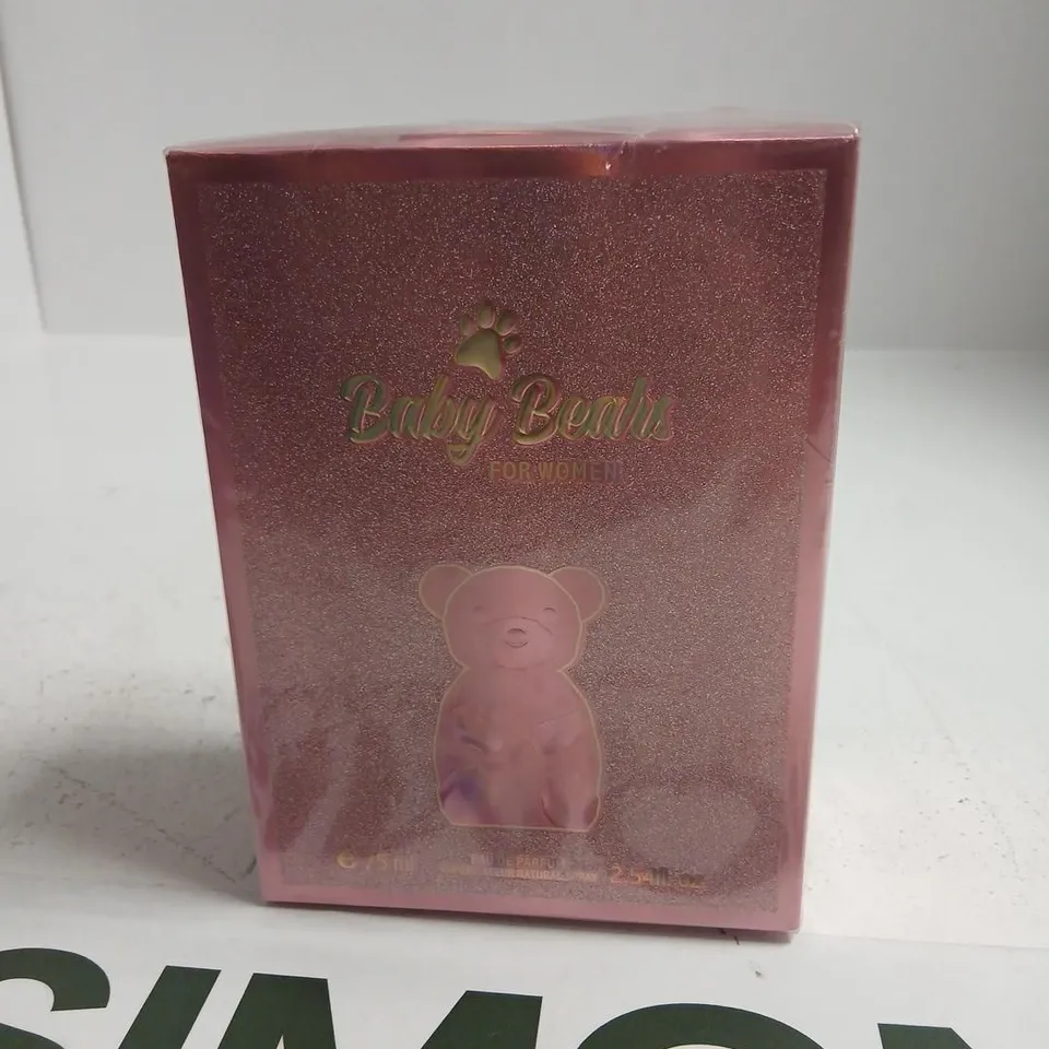 BOXED AND SEALED BABY BEARS FOR WOMEN EAU DE PARFUM 75ML