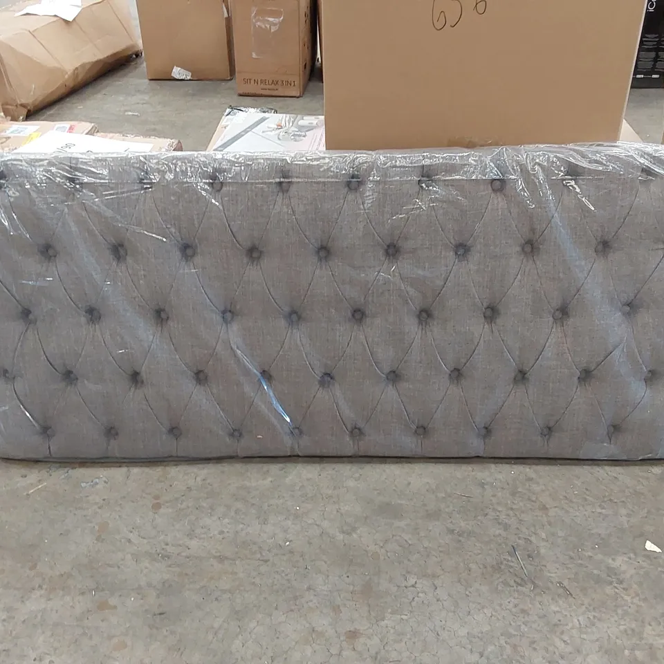 BOXED KAREN UPHOLSTERED HEADBOARD - SIZE: DOUBLE (1 BOX)
