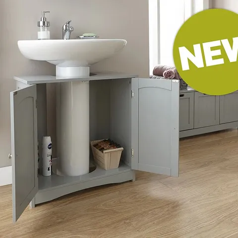 BRAND NEW BOXED GFW COLONIAL UNDER BASIN UNIT - GREY (1 BOX)