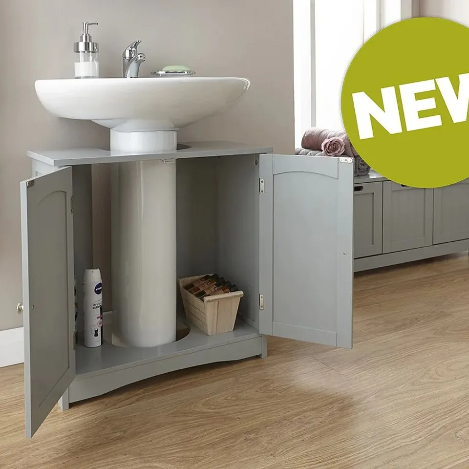BRAND NEW BOXED GFW COLONIAL UNDER BASIN UNIT - GREY (1 BOX)