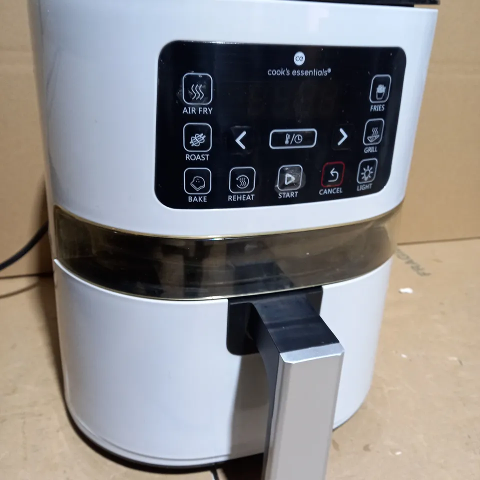 COOK'S ESSENTIALS 4.0L AIR FRYER COOL GREY