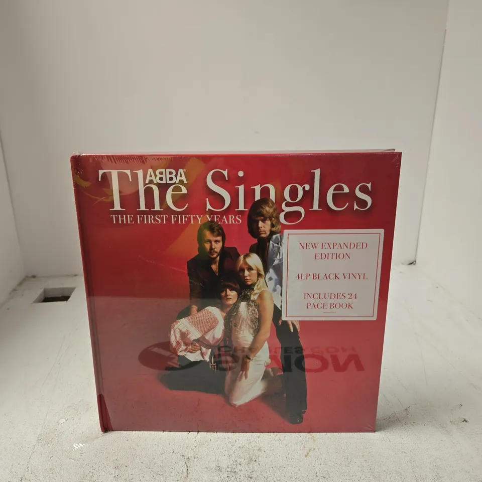 ABBA – THE SINGLES: THE FIRST FIFTY YEARS – 4LP BOX SET (NEW EXPANDED EDITION) WITH 24-PAGE BOOKLET