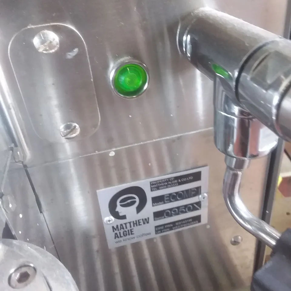 MATHEW ALGIE SINGLE COFFEE MACHINE - ECOMP1