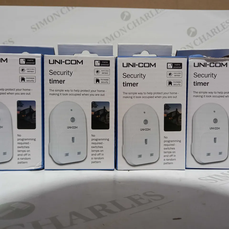 UNI-COM SET OF 4 SECURITY TIMERS