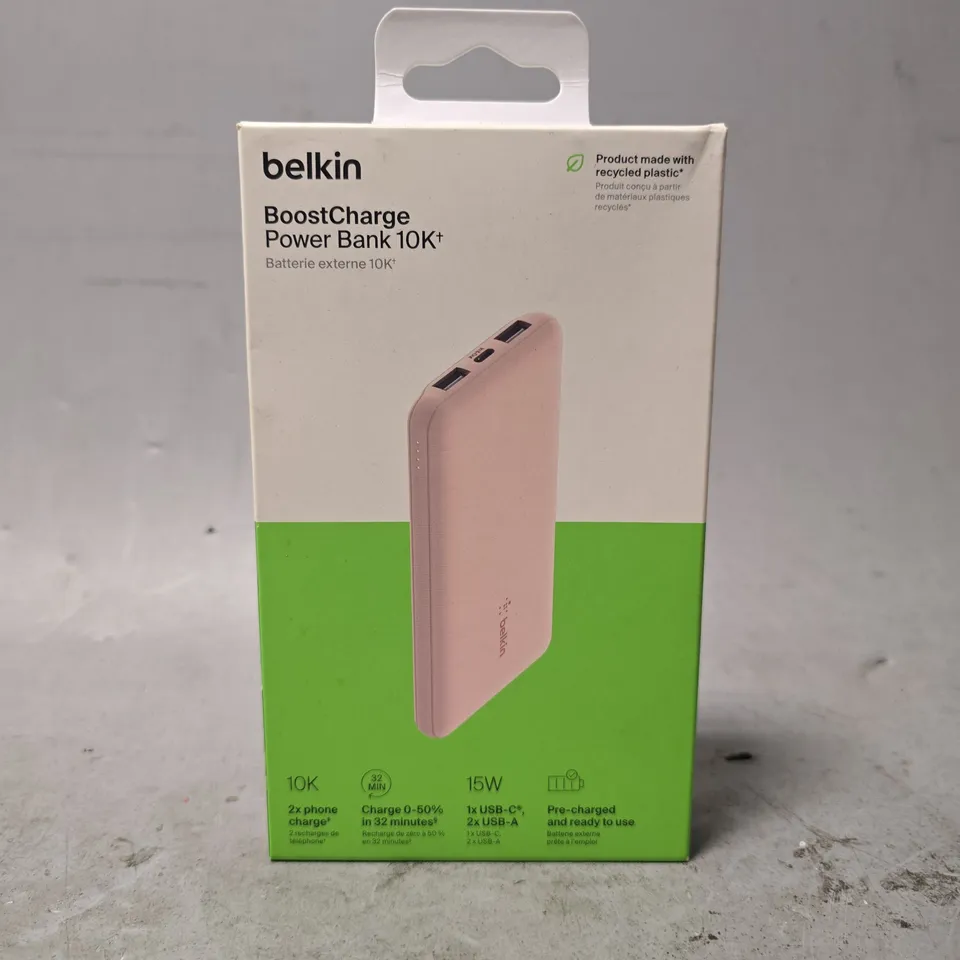 SEALED BELKIN BOOST CHARGE POWER BANK 10K