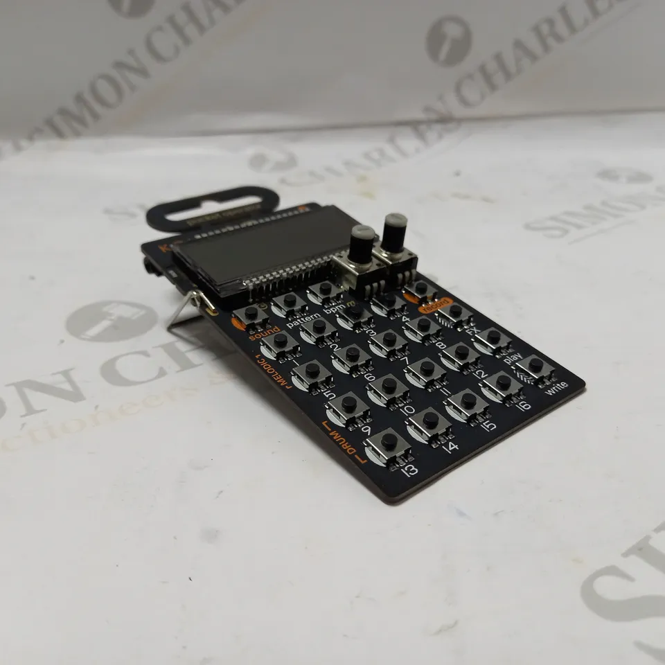 TEENAGE ENGINEERING PO-33 POCKET OPERATOR KO SAMPLER/SEQUENCER