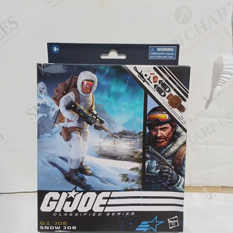 GI JOE SNOW JOB ACTION FIGURE