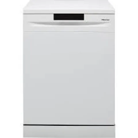 BOXED HISENSE FREESTANDING FULL SIZE DISHWASHER, HS620D10WUK