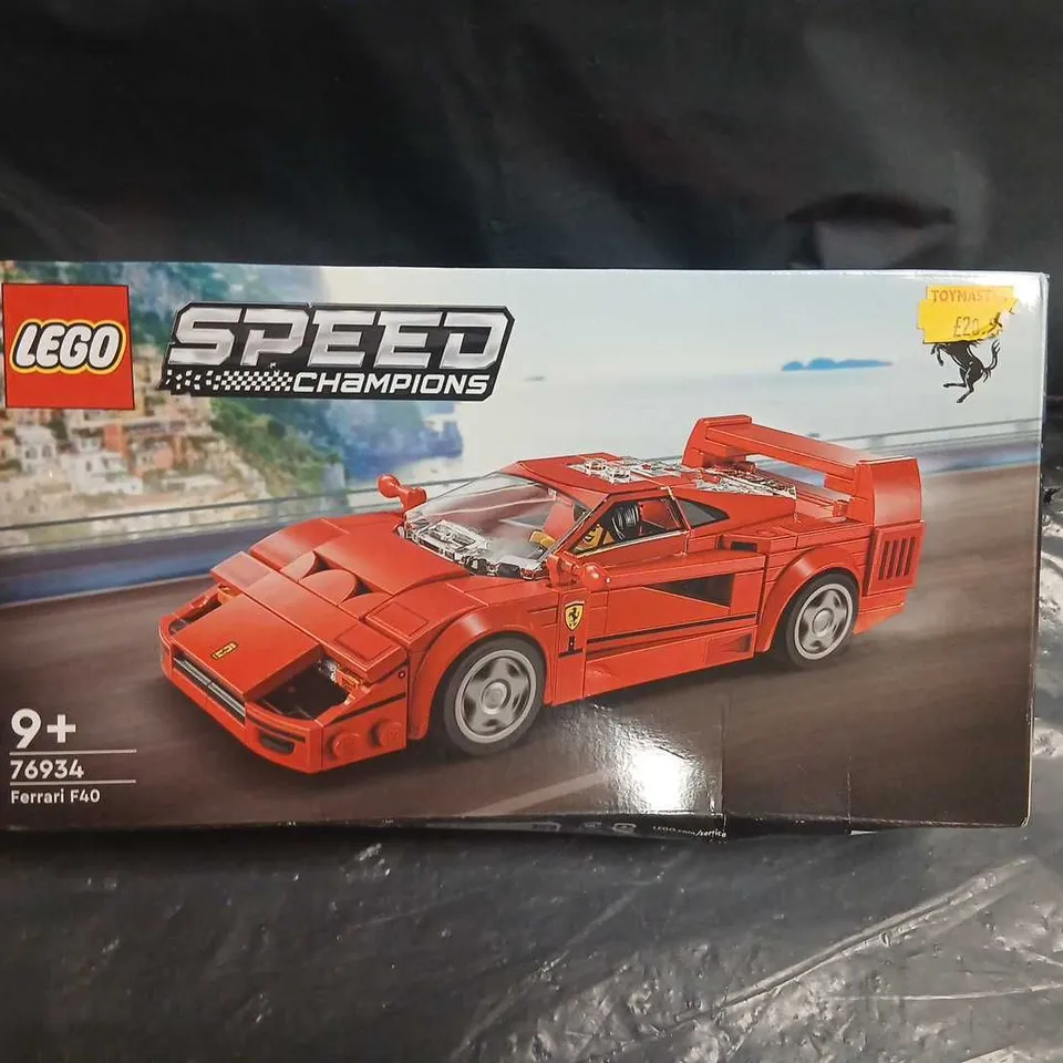 BOXED LEGO SPEED CHAMPIONS 76934 FERRARI F40