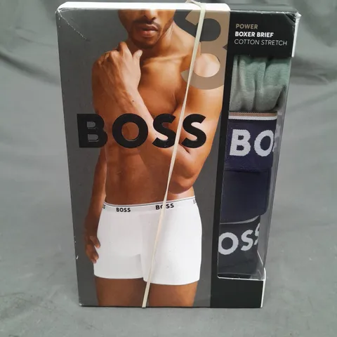 BOXED BOSS POWER BOXER BRIEFS - XL