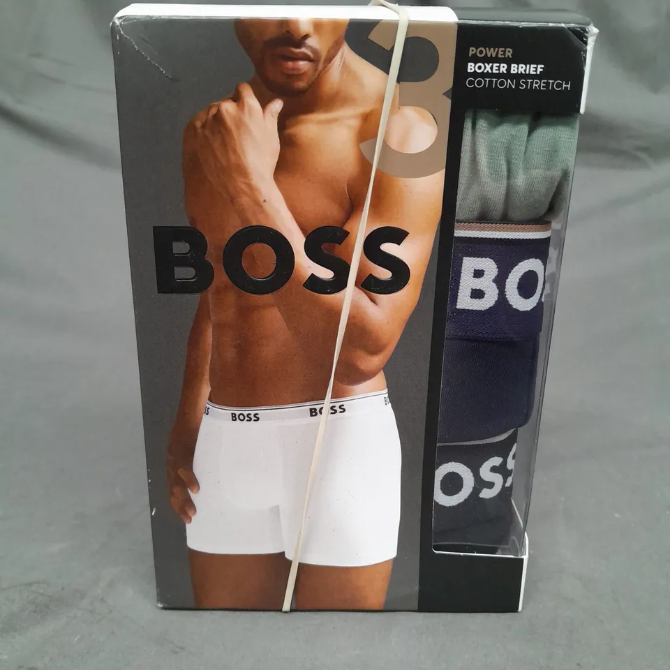 BOXED BOSS POWER BOXER BRIEFS - XL