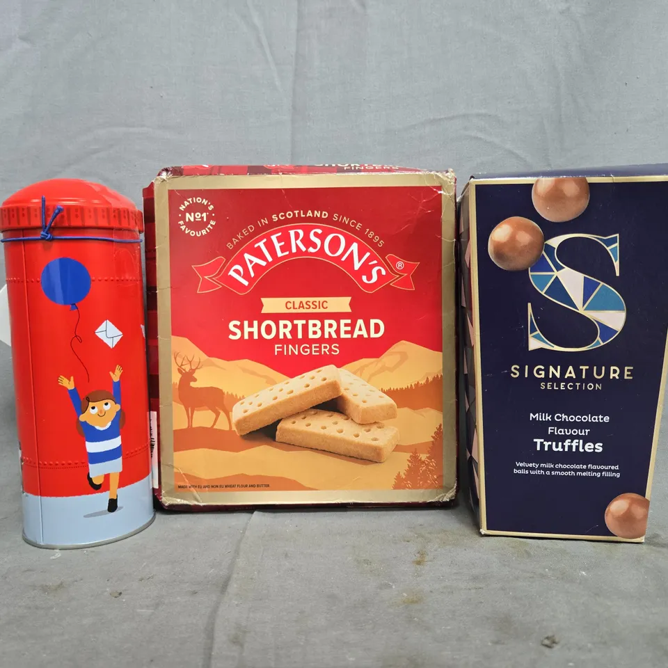 APPROXIMATELY 5 ASSORTED FOOD AND DRINK ITEMS TO INCLUDE COCONUT MILK, COFFEE BAGS, ETC