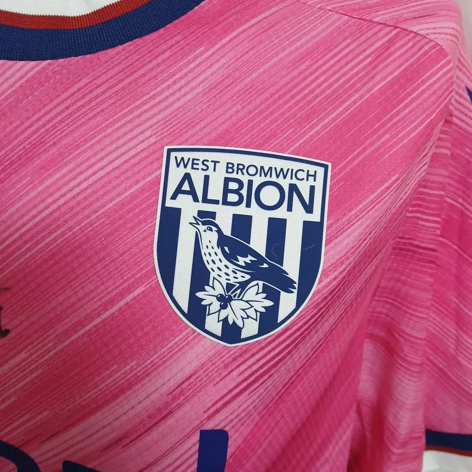 SIGNED MACRON WEST BROM AWAY 24/25 JERSEY - LARGE