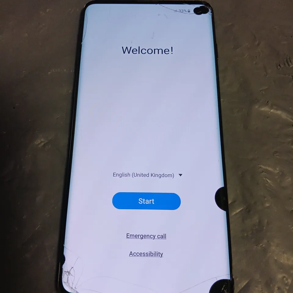 UNBOXED SAMSUNG GALAXY S10 MOBILE PHONE