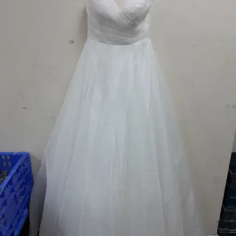 ANNA SORRANO IVORY WEDDING DRESS - SIZE 10