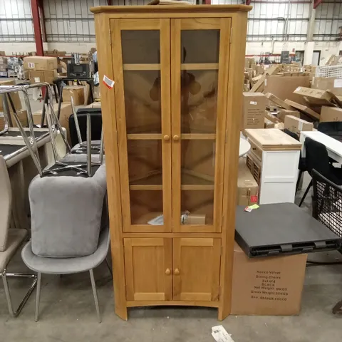 DESIGNER CORNER DISPLAY CABINET