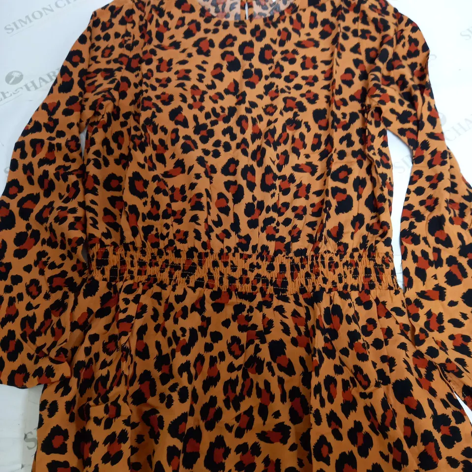 FINERYLONDON THEO CHEETAH DRESS - SIZE 12