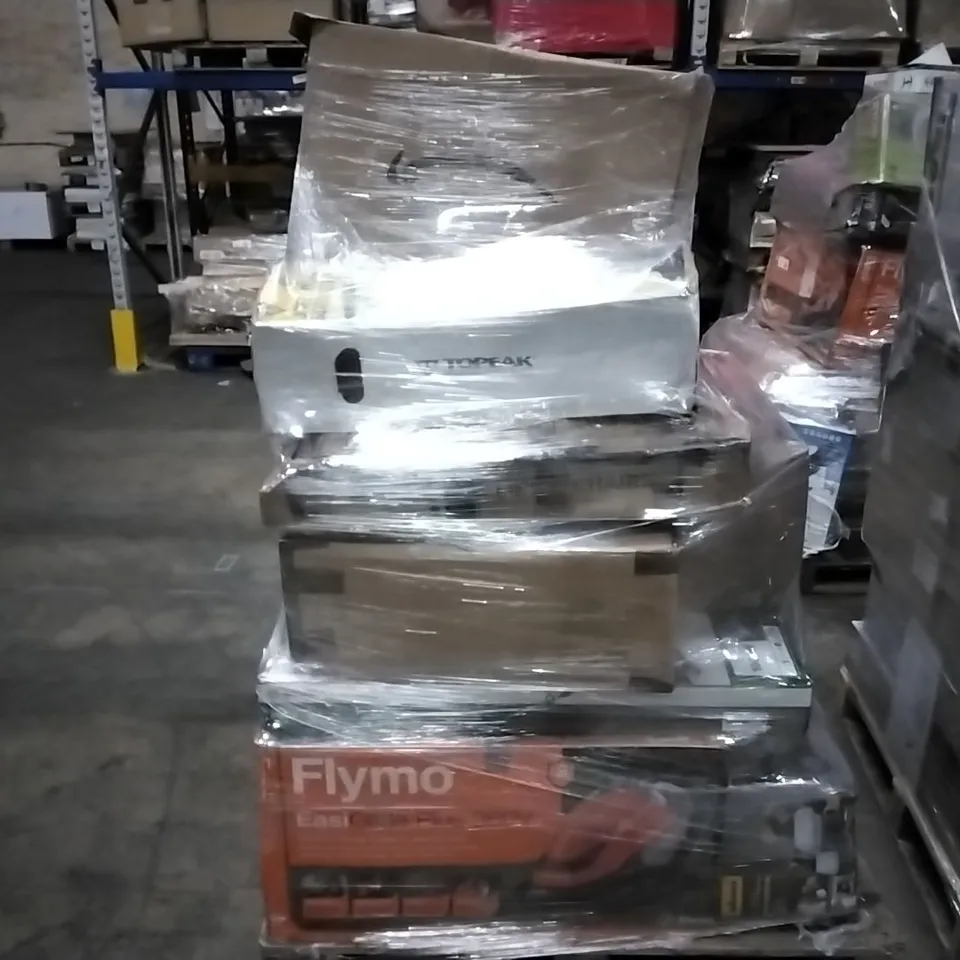 PALLET OF APPROXIMATELY 17 UNPROCESSED RAW RETURN HOUSEHOLD AND ELECTRICAL GOODS TO INCLUDE;