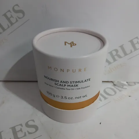 BOXED MONPURE NOURISH AND STIMULATE SCALP MASK