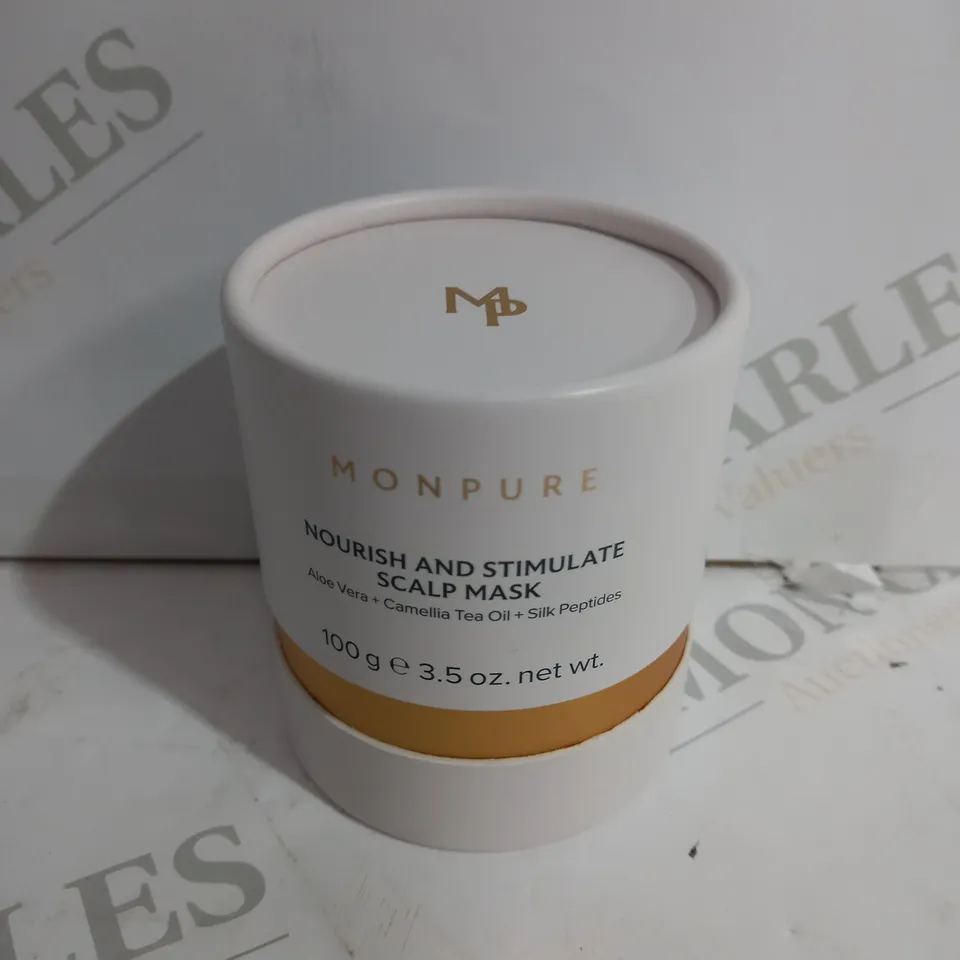 BOXED MONPURE NOURISH AND STIMULATE SCALP MASK